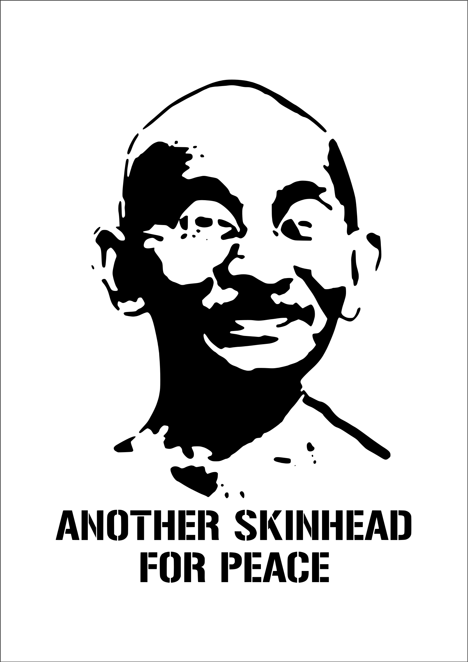 Ghandi Skinhead