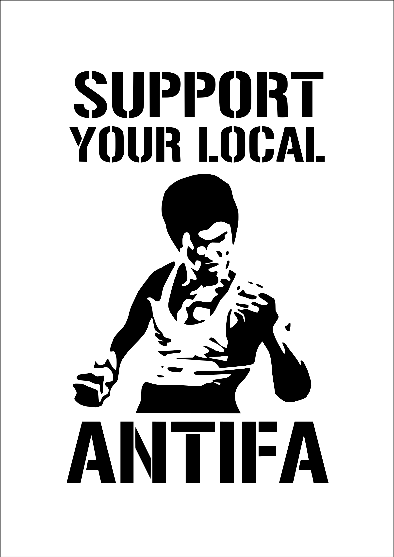 support your local antifa