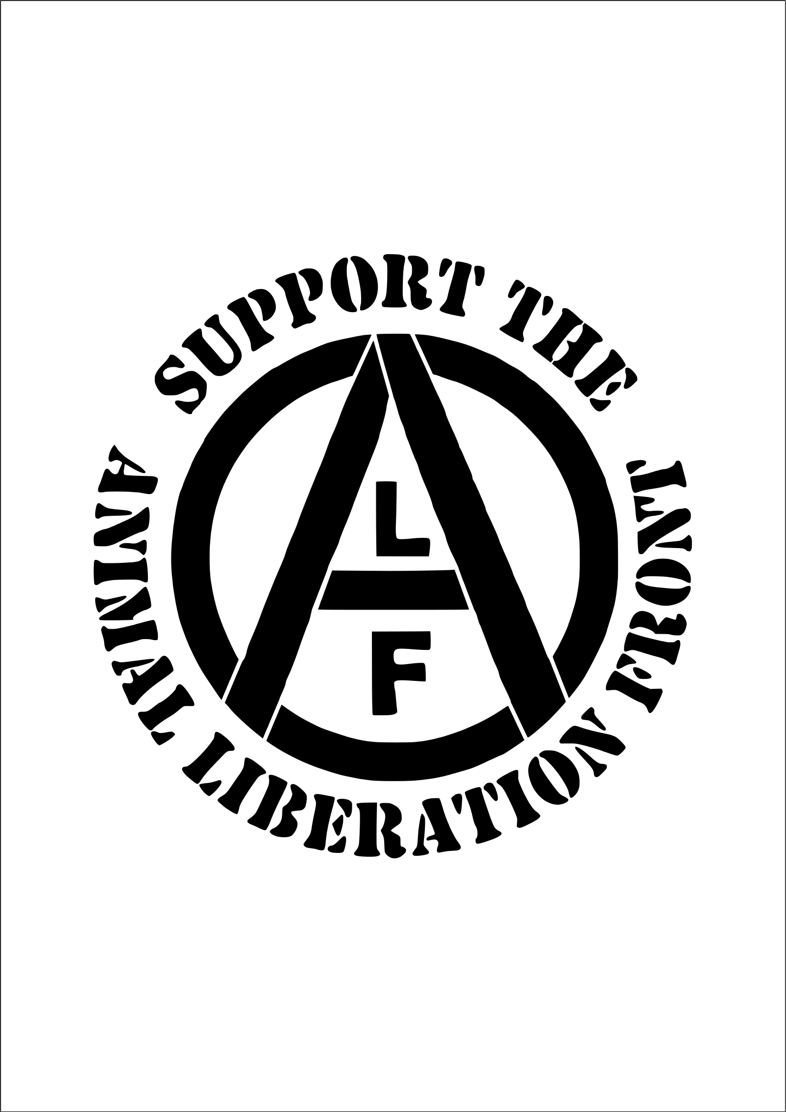 Support the animal liberation front